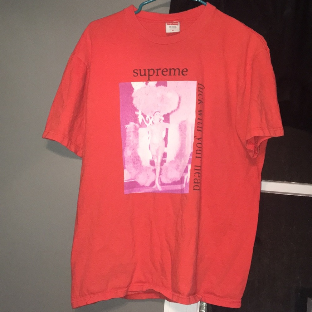 Supreme fuck with your head tee